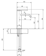 Villeroy & Boch Mono Basin Tap Villeroy & Boch Dawn Single Lever Basin Mixer Tap with Curved Spout