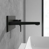Villeroy & Boch Wall Mounted Basin Tap Villeroy & Boch Architectura Single Lever Basin Mixer Tap with Push Open Waste