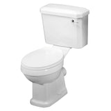 Aquarius Bathrooms Close Coupled Toilet Aquarius Harewood Traditional Close Coupled Toilet with Soft Close Seat