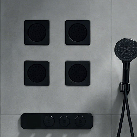 TED Body Jet Matt Black TED Venn Set of 4 Body Jets