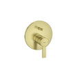 Roca Concealed Shower Valve Brushed Brass Roca Targa 2 Outlet Concealed Shower Trim
