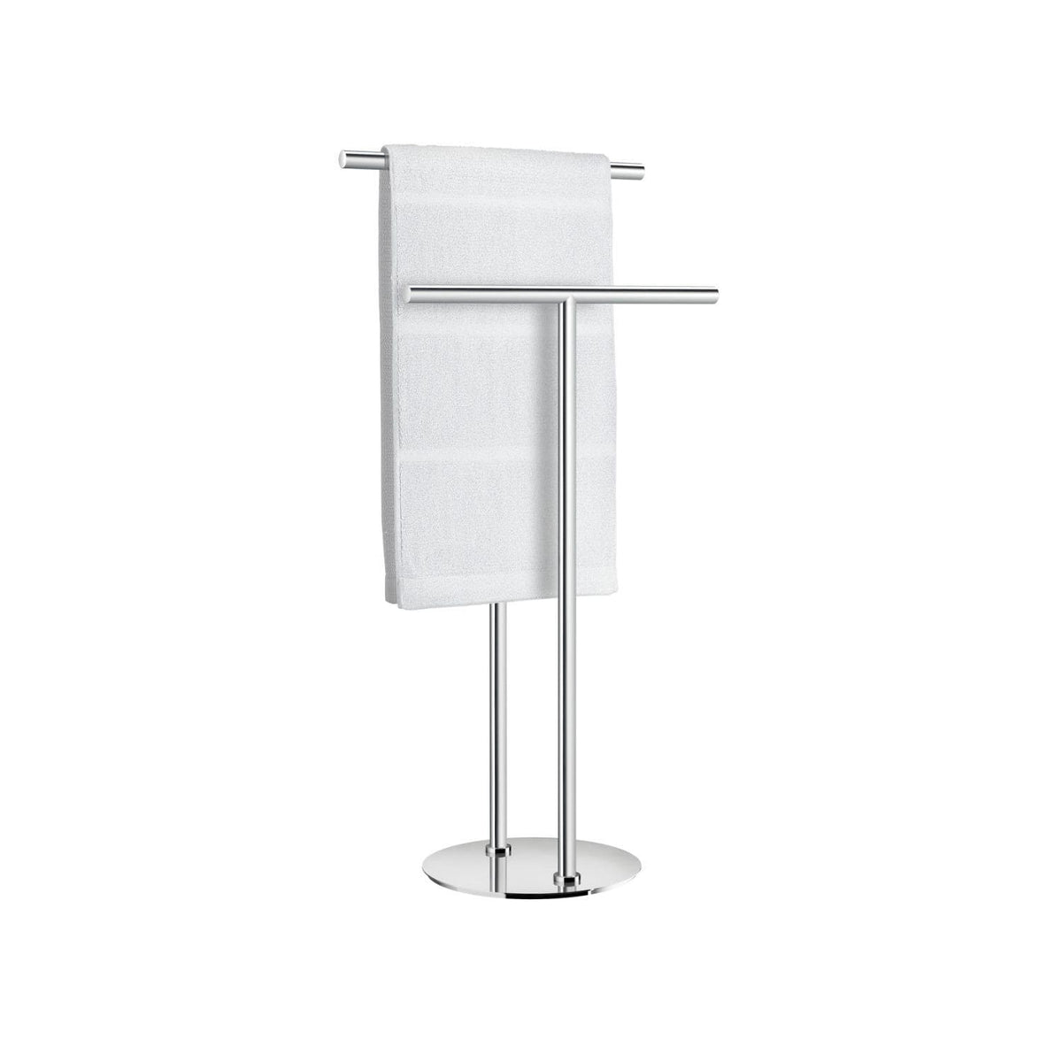 Smedbo Towel Rails and Rings Smedbo Outline Freestanding Double Towel Rail