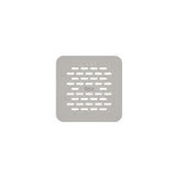 ROCA Wetroom Accessory Pearl ROCA Terran-N Alternative Shower Tray Waste Cover with Brick Pattern