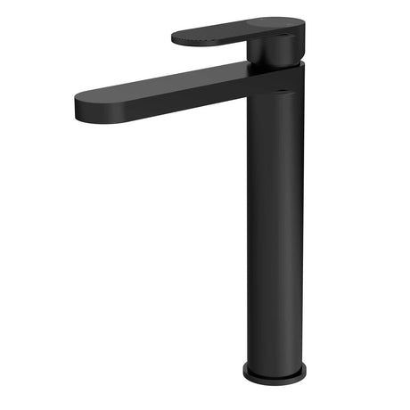 Aquarius Bathrooms Tall Basin Tap Matt Black Aquarius Deco Tall Mono Basin Mixer