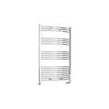 Eastbrook Wendover Curved Vertical Heated Towel Rail in Chrome