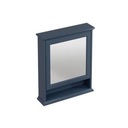 Burlington Mirrored Cabinet Blue Burlington Mirror Cabinet - 600mm Wide