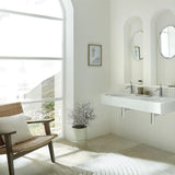 VADO Mono Basin Tap Vado Arrondi Mono Basin Mixer Tap with Universal Waste - Chrome - ARR-100/CC-CP