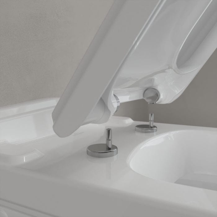 Villeroy & Boch Wall Hung Toilet Villeroy & Boch Hommage Traditional Wall Hung Toilet with Seat