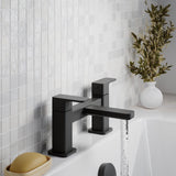 Aquarius Bathrooms Bath Mixer Aquarius Tetra 2-Hole Deck Mounted Bath Mixer Tap