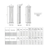 Reina Column Radiator Reina Coneva Vertical Column Radiator