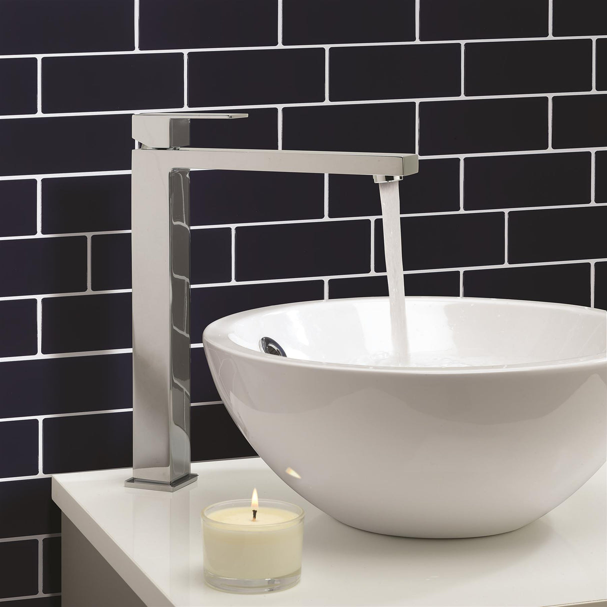 Crosswater Verge Tall Mono  Basin Mixer Tap