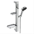 Ideal Standard Shower Riser Rail Chrome Ideal Standard Ceratherm ALU+ Rigid Riser Rail with Handset and Shelves