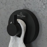 Villeroy & Boch Toilet Roll Holder Matt Black Villeroy and Boch Elements -  Tender Robe Hook