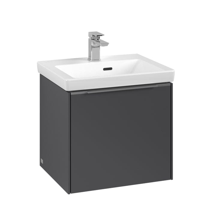 Villeroy & Boch Wall Mounted Vanity Unit Villeroy & Boch Subway 3.0 Wall Hung 500mm One Drawer Vanity Unit with Basin