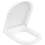 Villeroy & Boch Toilet Seat Villeroy & Boch Hommage Soft Close, Quick Release Toilet Seat in White Alpin