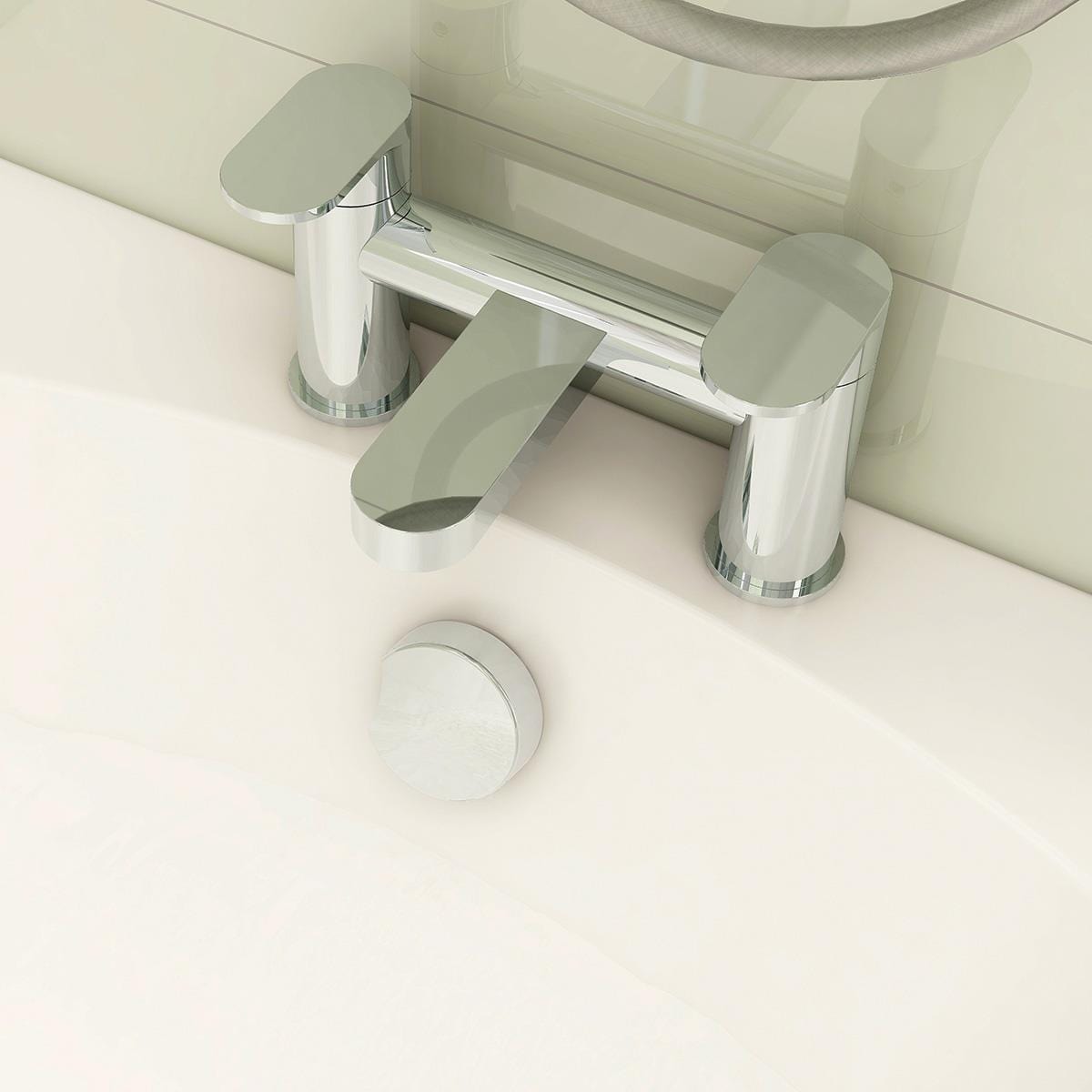 Imex Bath Mixer Imex Ivan Bath Filler Tap in Chrome