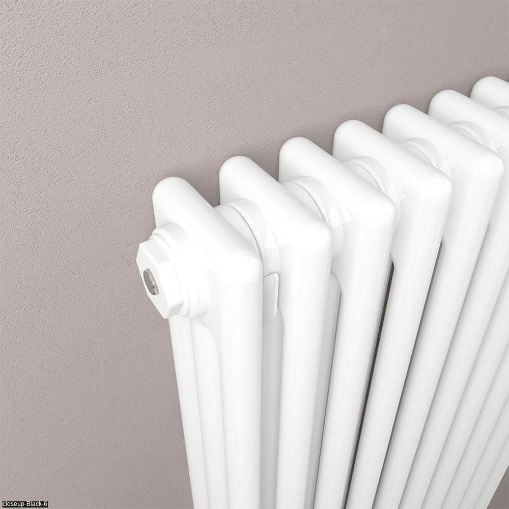 Eastbrook Column Radiator Eastbrook Rivassa Traditional 3 Column Radiator in White