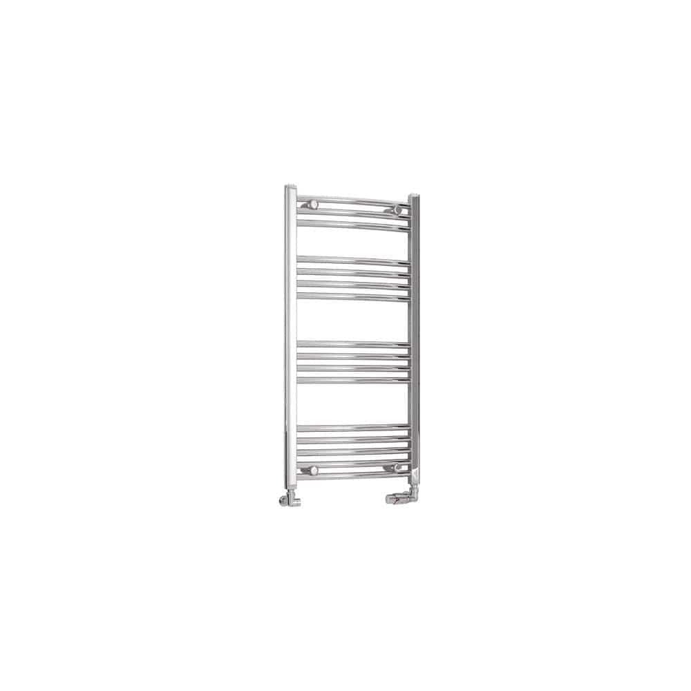 Eastbrook Ladder Rail Eastbrook Wendover Curved Vertical Heated Towel Rail in Chrome