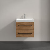 Villeroy & Boch Wall Mounted Vanity Unit Villeroy & Boch Avento Wall Hung Vanity Unit 580mm Two Drawers with Basin