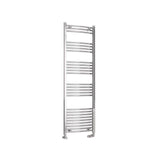Eastbrook Wendover Curved Vertical Heated Towel Rail in Chrome