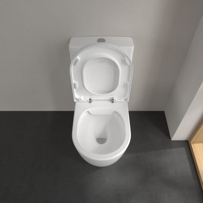 Villeroy & Boch Close Coupled Toilet Villeroy & Boch Avento Close Coupled Rimless DirectFlush Toilet with Soft Close Seat