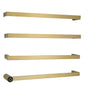 JTP Designer Towel Radiators Brushed Brass JTP ZYON Designer Towel Radiator - 630 x 486mm - Electric Only