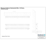 Eastbrook Rivassa Traditional 2 Column Radiator in Gloss White