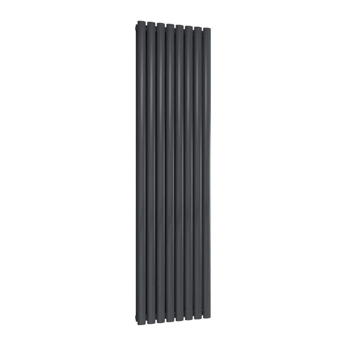Reina Panel Radiator 1800 x 472mm / Anthracite Reina Neva Vertical Double Panel Central Heating Radiator
