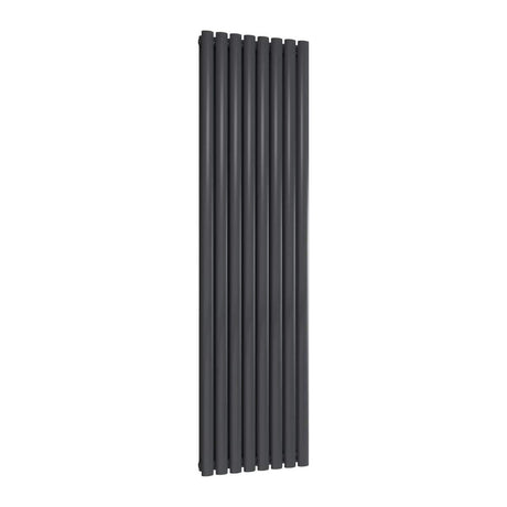 Reina Panel Radiator 1800 x 472mm / Anthracite Reina Neva Vertical Double Panel Central Heating Radiator