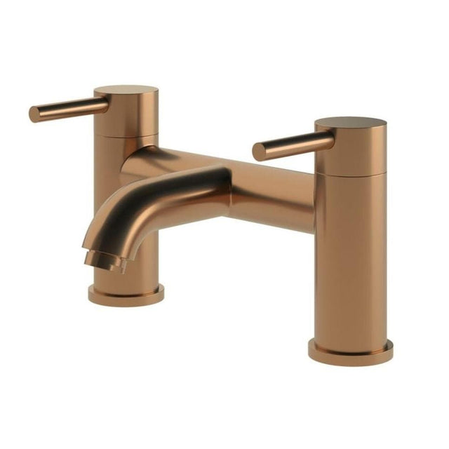 Aquarius Bath Mixer Brushed Bronze Aquarius Zanelli Bath Filler Tap