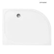 Merlyn Offset Quadrant Shower Tray Merlyn Touchstone Slip Resistant Offset Quadrant Shower Tray