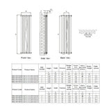 Reina Column Radiator Reina Coneva Vertical Column Radiator