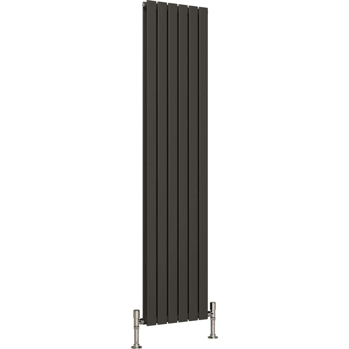 Aquarius Bathrooms Panel Radiator 1800 x420mm / Anthracite Aquarius Flat Double Vertical Panel Radiator