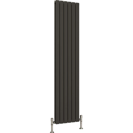 Aquarius Bathrooms Panel Radiator 1800 x420mm / Anthracite Aquarius Flat Double Vertical Panel Radiator