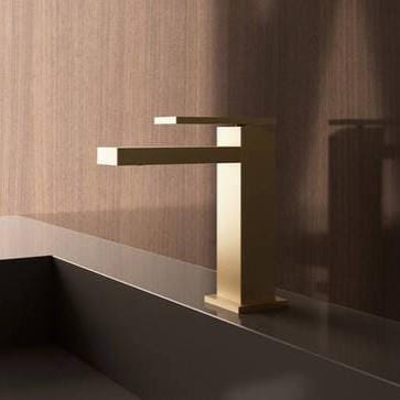 Clearwater Mono Basin Tap Brushed Brass Clearwater Myron Mono Basin Mixer Tap