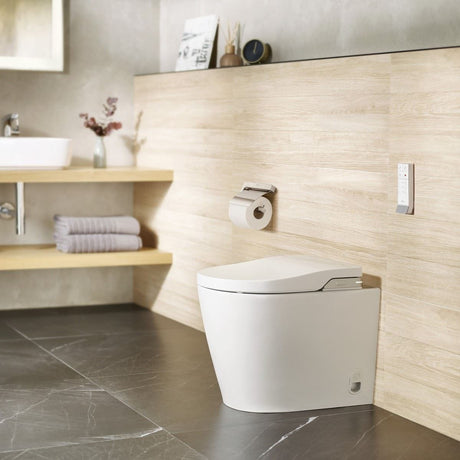 Roca Smart Toilet Roca In-Wash® Rimless Back to Wall Smart Toilet with integrated In-Tank