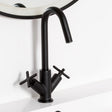Heritage Mono Basin Tap Matt Black Heritage Salcombe Mono Basin Mixer Tap