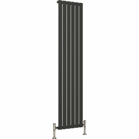Aquarius Bathrooms Panel Radiator 1800 x420mm / Anthracite Aquarius Flat Single Vertical Radiator