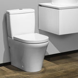 Villeroy & Boch Toilet Seat Villeroy & Boch O.novo Soft Close, Quick Release Toilet Seat in White Alpin