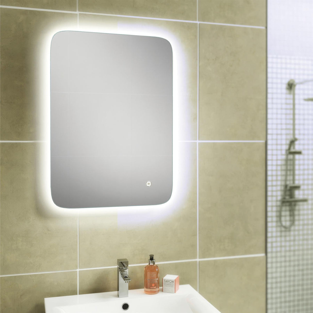 hib. Illuminated Mirror 700 x 500mm hib. Ambience LED Illuminated Mirror