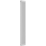 Aquarius Bathrooms Column Radiator 1800mm x 245mm Aquarius Foundry Vertical 3 Column Radiator in White