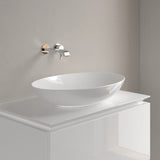Villeroy & Boch Countertop Basin Villeroy & Boch Loop & Friends Oval Countertop Basin in White Alpin