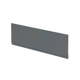 Aquarius Bathrooms Bath Panel 1500 x 550mm Aquarius Halite Waterproof Front Bath Panel in Matt Grey
