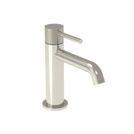 Saneux Mono Basin Tap Brushed Nickel / Knurled Saneux Cos Deck Mounted Basin Mixer Tap