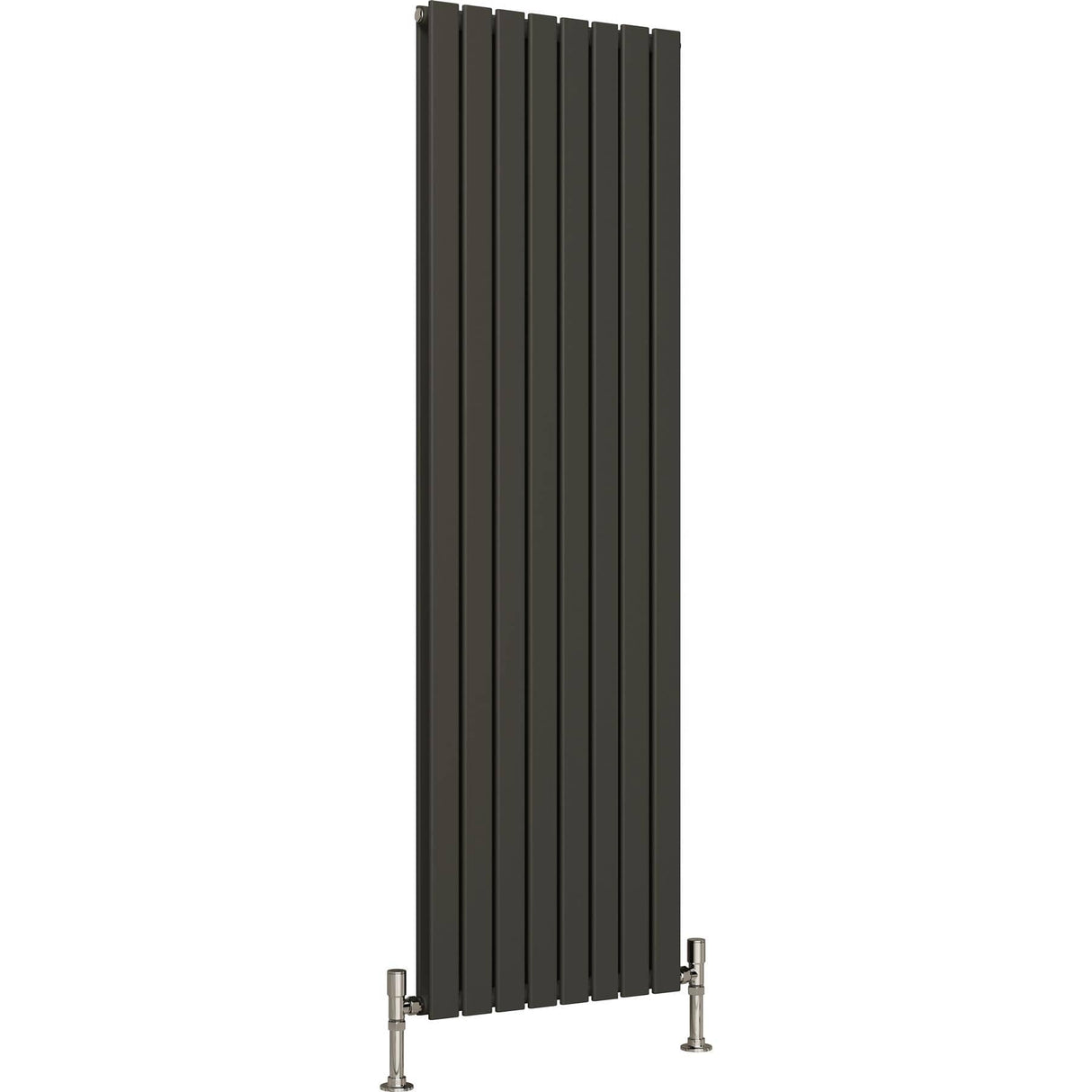 Aquarius Bathrooms Panel Radiator 1800 x560mm / Anthracite Aquarius Flat Double Vertical Panel Radiator