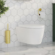 Smedbo Toilet Brush Brushed Brass Smedbo Home Wall Mounted Toilet Brush and Holder