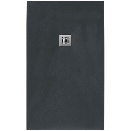 Tissino Rectangle Shower Tray 1700 x 700mm Tissino Giorgio2 Rectangle Shower Tray in Graphite Slate