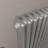 Eastbrook Column Radiator Eastbrook Rivassa Traditional 3 Column Radiator in Chrome Effect