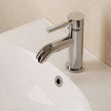 Crosswater Mono Basin Tap Crosswater Fusion Mono Basin Mixer Tap with Clicker Waste in Chrome