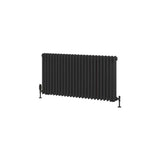 Eastbrook Eastbrook Rivassa Traditional 3 Column Radiator in Matt Black